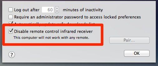 Mac OS X System Preferences Advanced