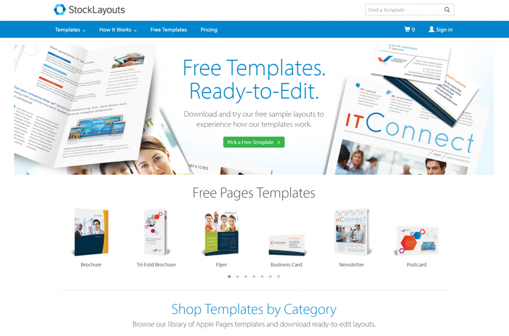 Free Pages Templates Download Ready to Edit Layouts