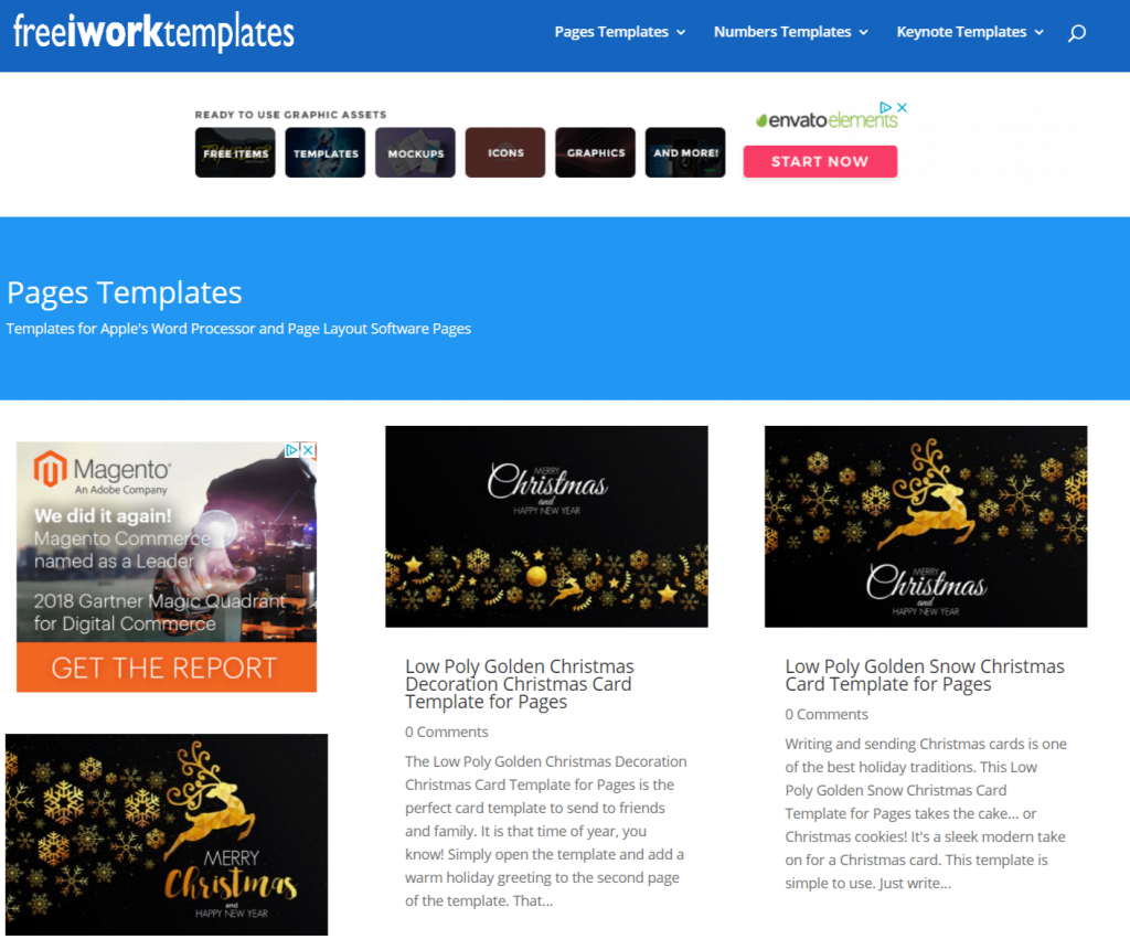 Free iWork Templates