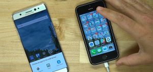 Charge your iPhone with a Galaxy Note 7