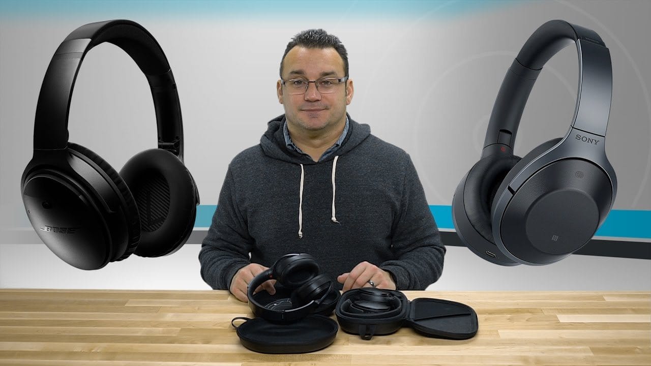 Bose QuietComfort 35 vs. Sony MDR1000X Headphones