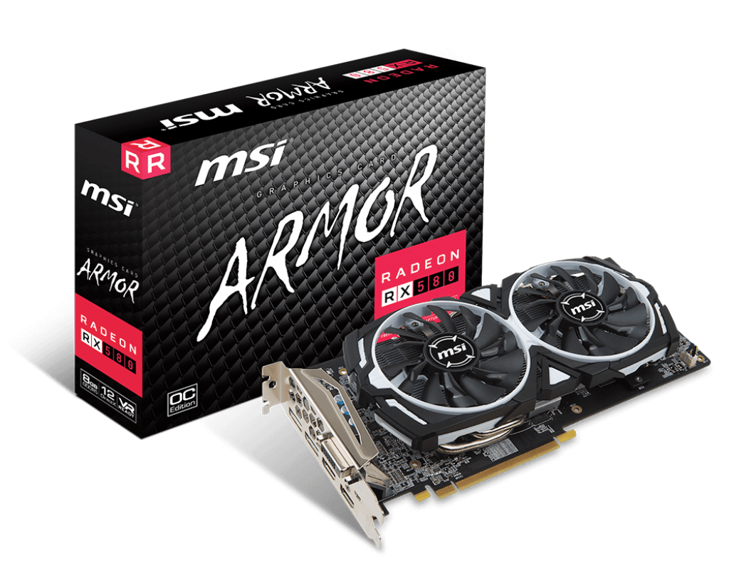MSI RX 580 8GB Armor OC GPU Giveaway