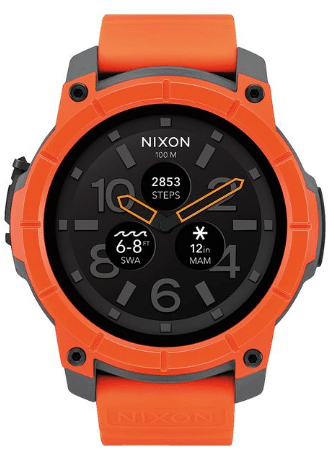 Nixon Mission Wear OS Smartwatch