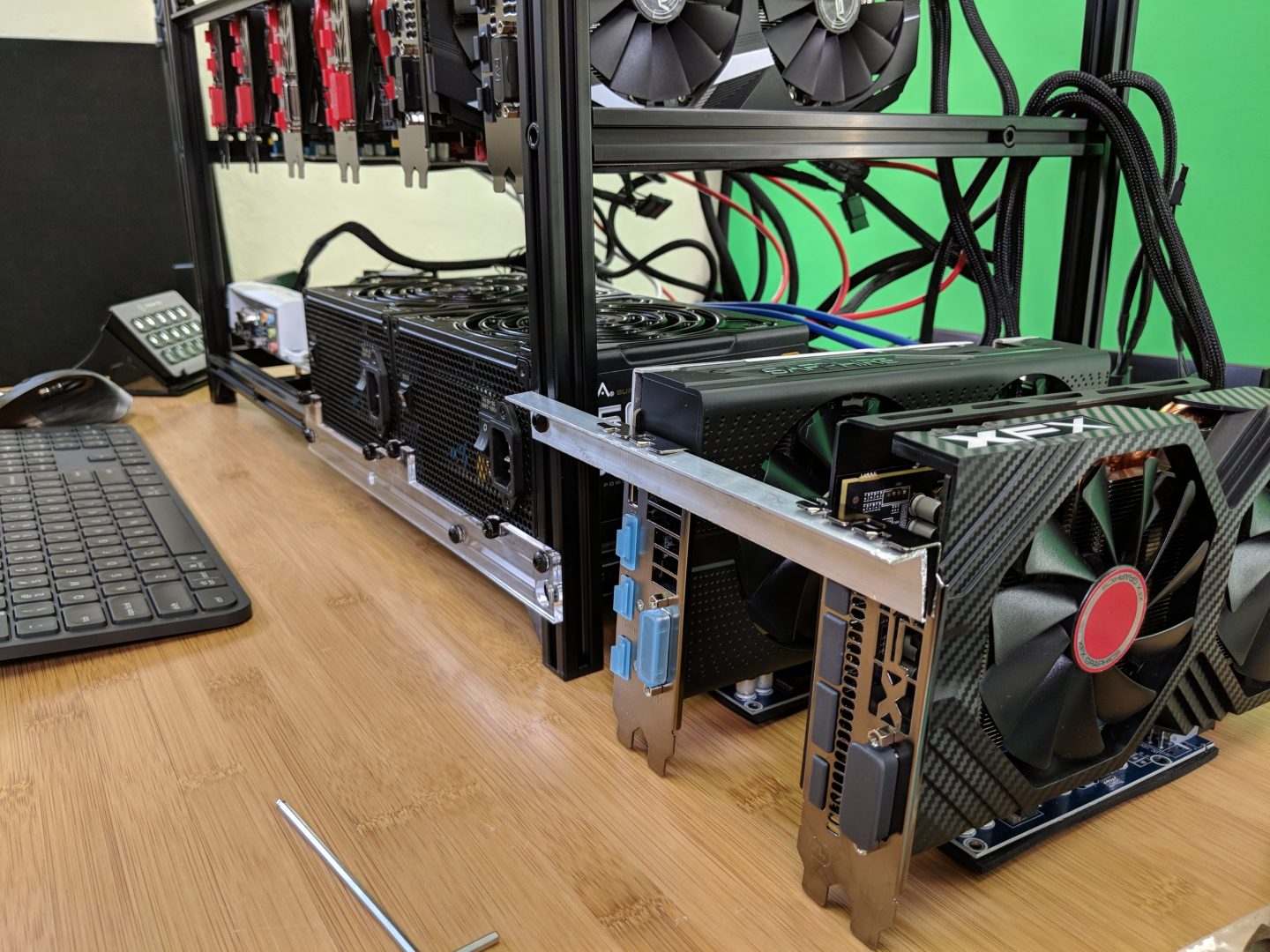 6 GPU Ethereum Mining Rig Upgrade to 8 GPUs Live Stream